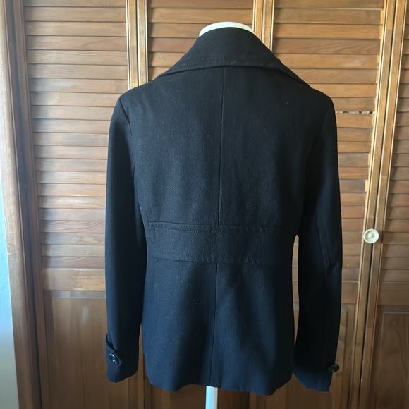 Black Wool Blend Coat by Nine West - Picture 3 of 3